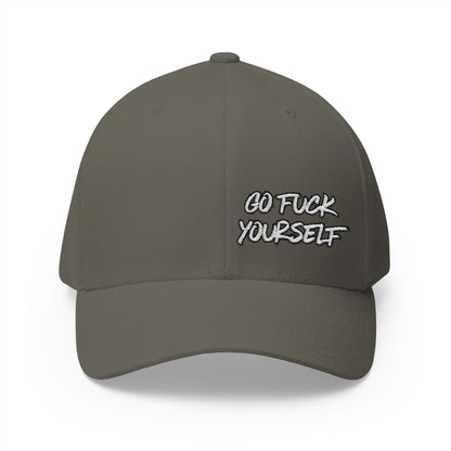 Go F Yourself Embroidered FlexFit Hat