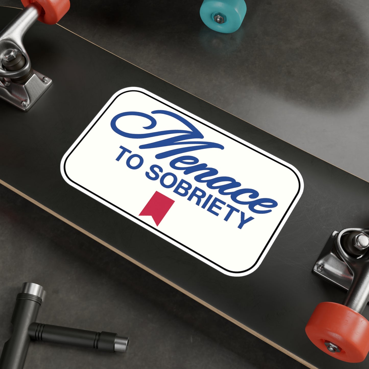 Menace To Sobriety Vinyl Decals