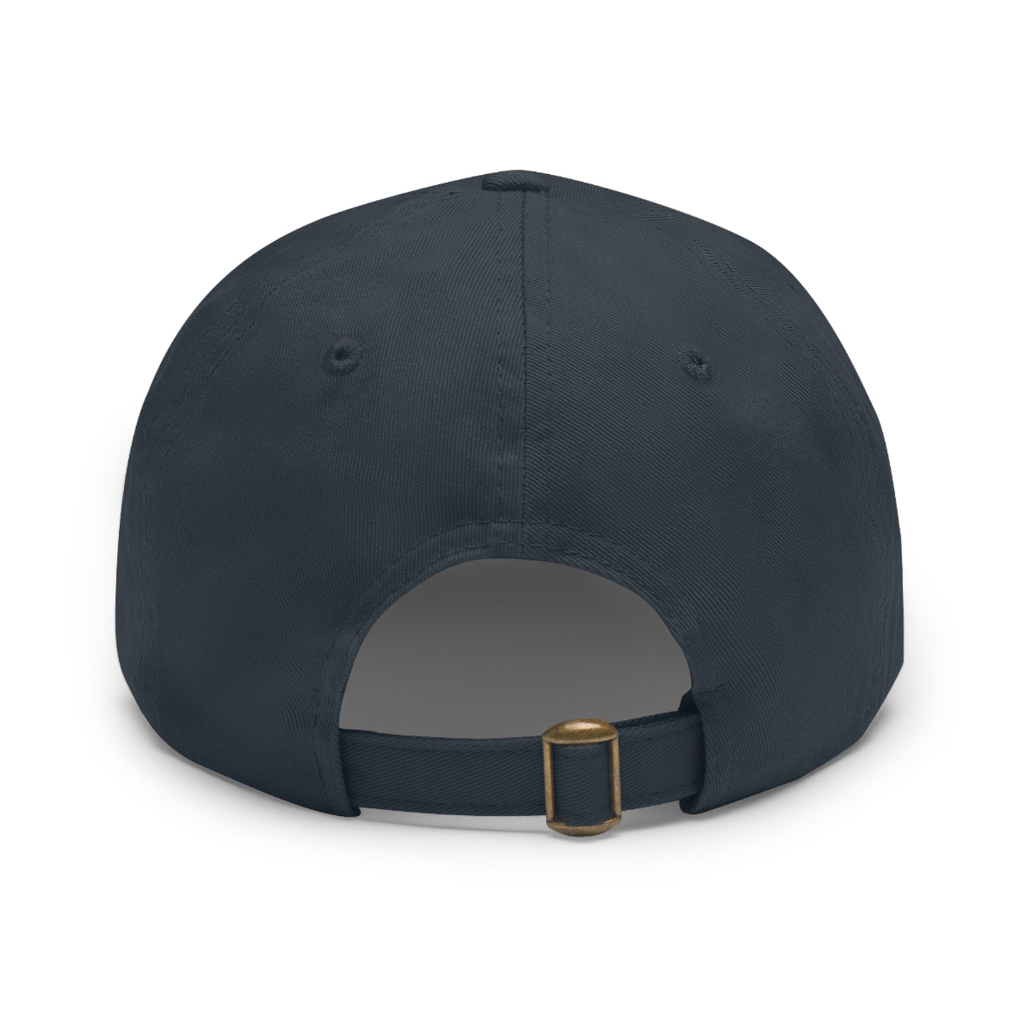 Fudge Round Hat with Leather Patch (Rectangle)