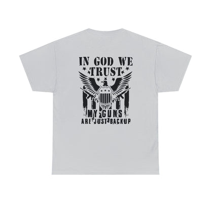 In GOD We Trust 2.0 Unisex Heavy Cotton Tee