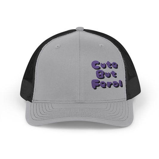 Cute But Feral Richardson 112 Snapback Trucker Cap