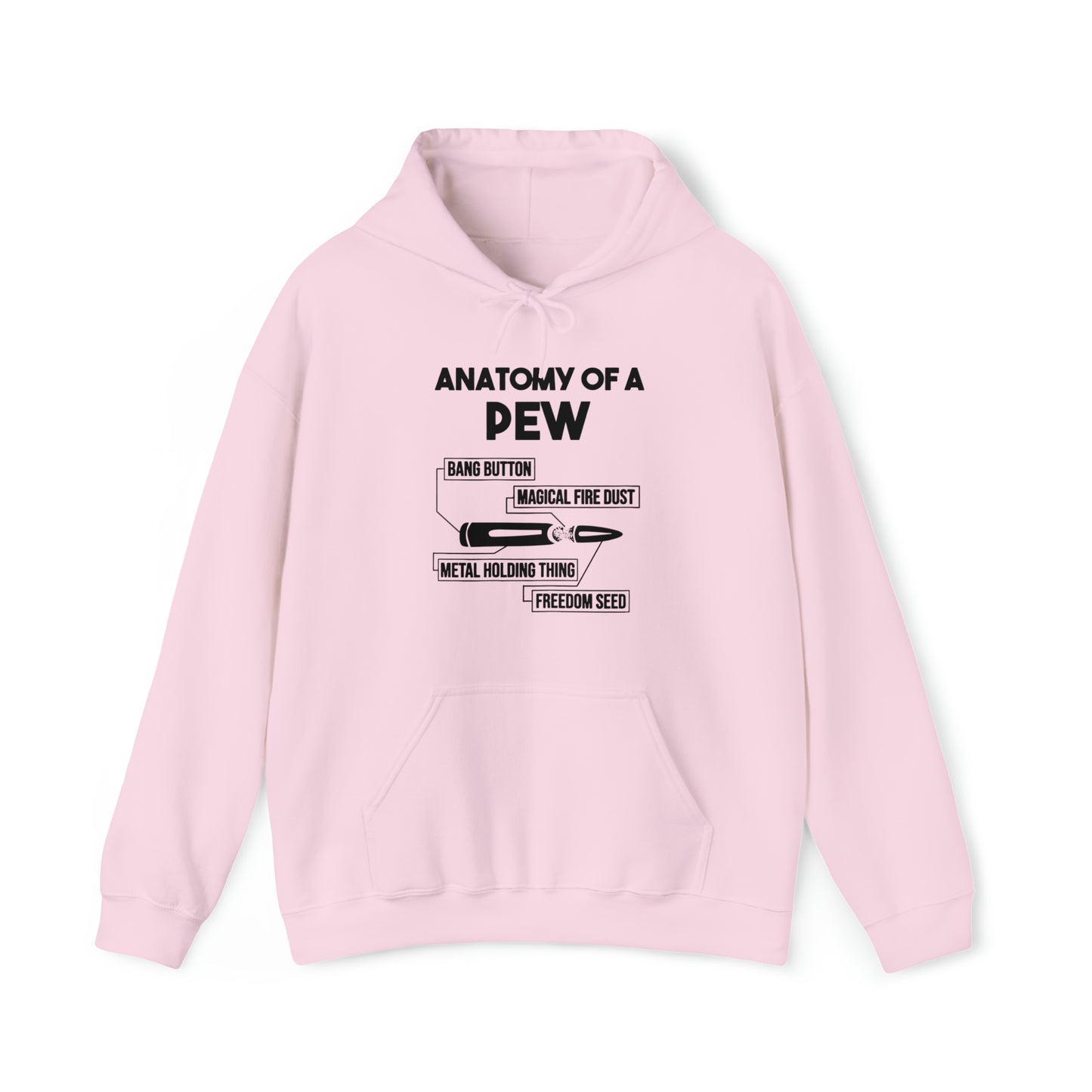 Anatomy Of A Pew Unisex Heavy Blend™ Hooded Sweatshirt