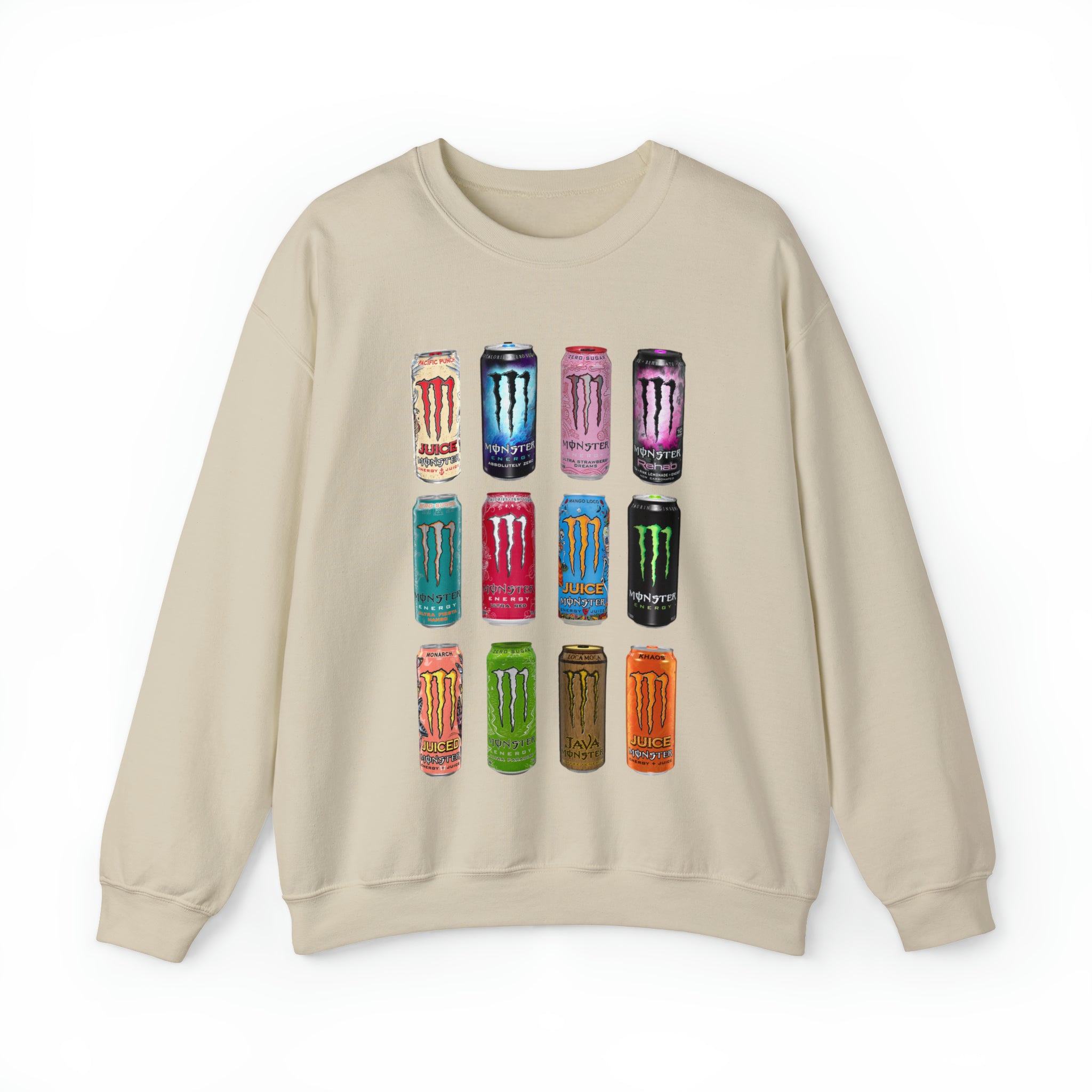Monster Energy Sweatshirt Unisex Heavy Blend™ Crewneck Sweatshirt 