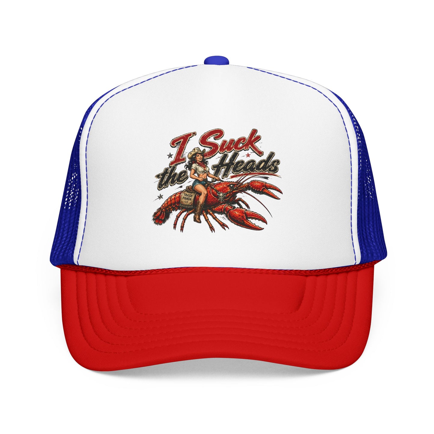 I Suck The Heads Foam Trucker Hat (Printed)