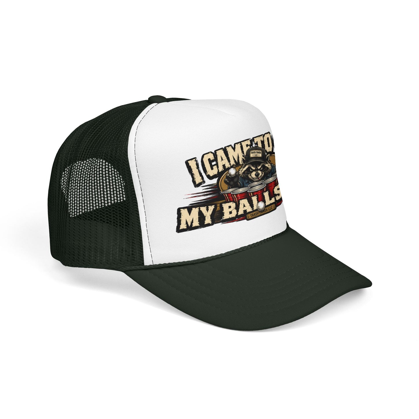 Get My Balls Wet Foam Trucker Hat (Printed)