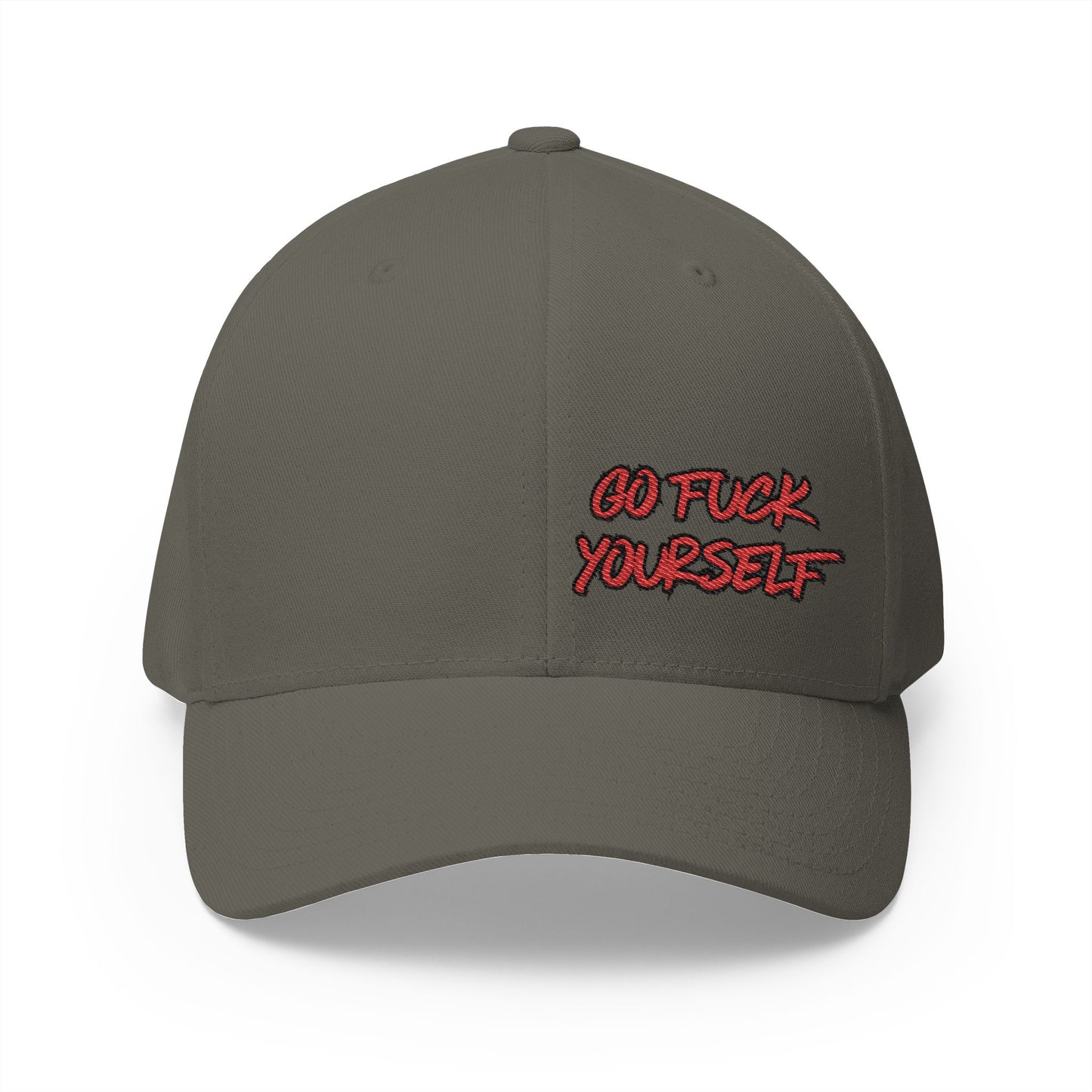 Go F Yourself (RED) Embroidered FlexFit Hat