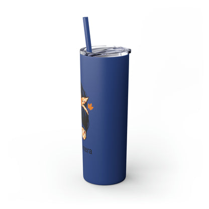 In My Mom Era Fall Skinny Tumbler with Straw, 20oz