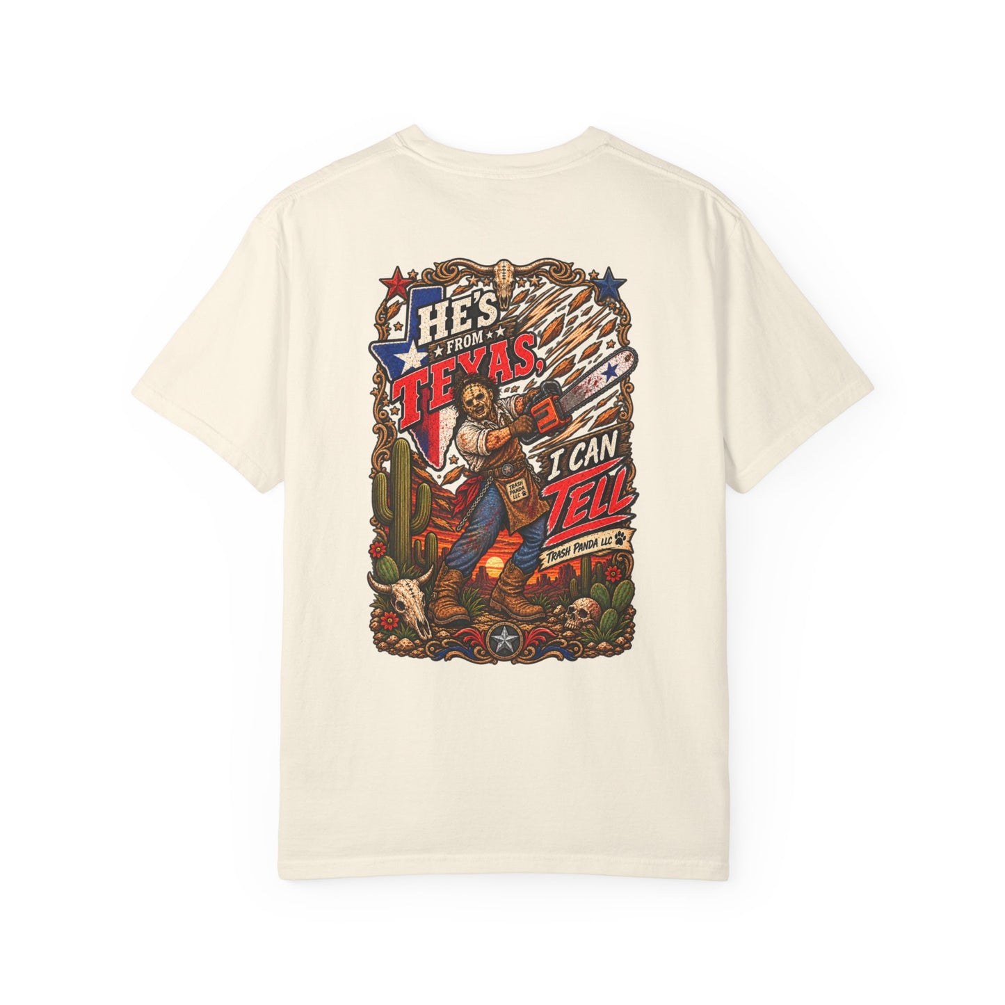 He's From Texas Comfort Colors T-shirt