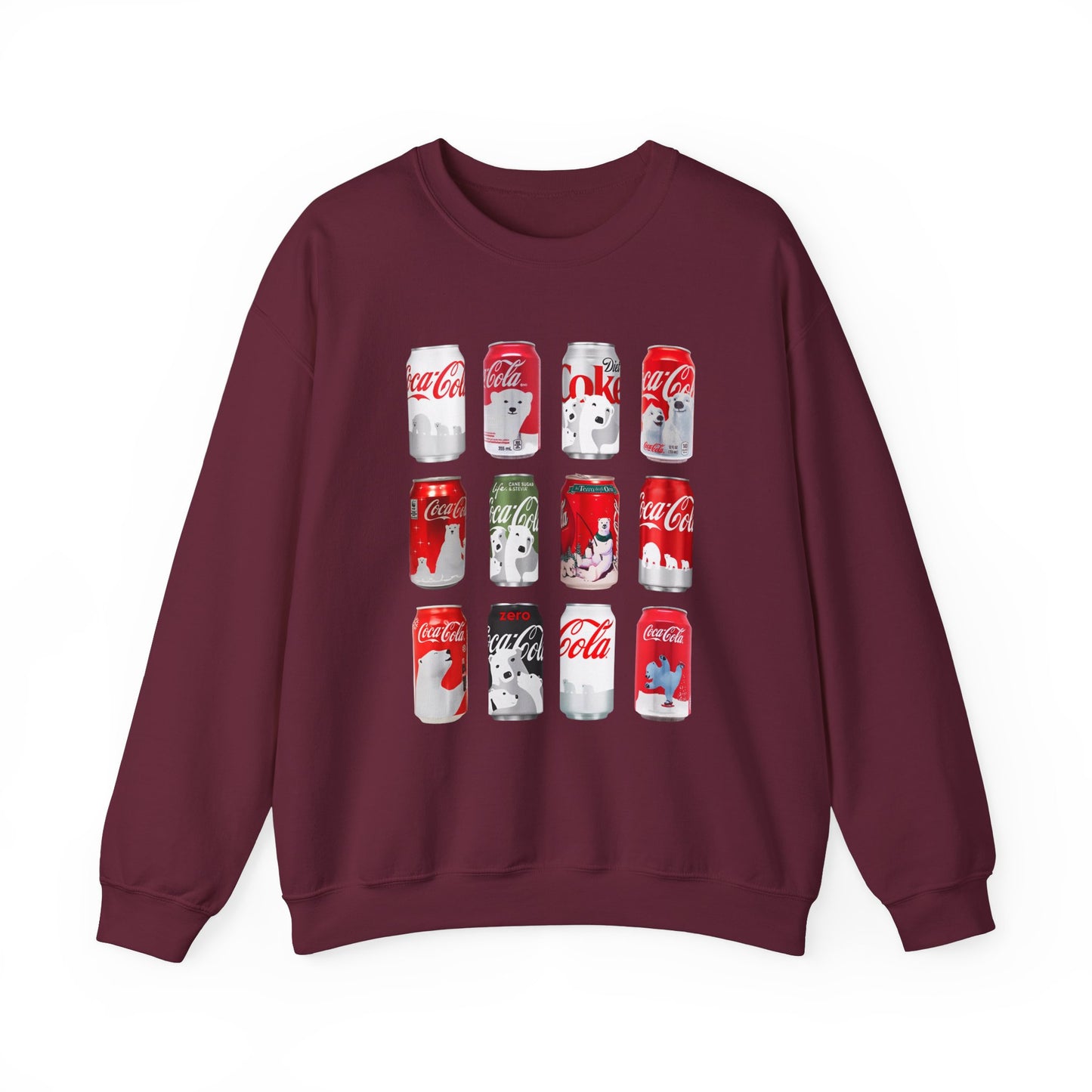 Coca Cola Polar Bear Sweatshirt Unisex Heavy Blend™ Crewneck Sweatshirt