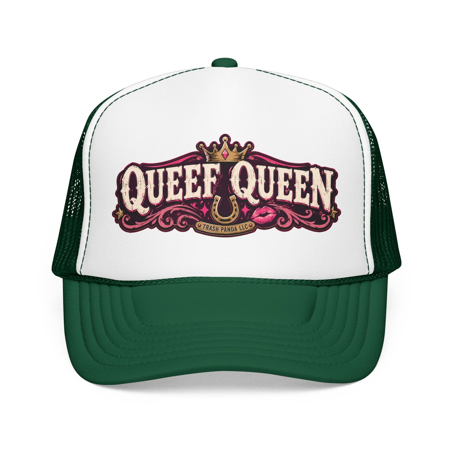 Q Queen Foam Trucker Hat (Printed)