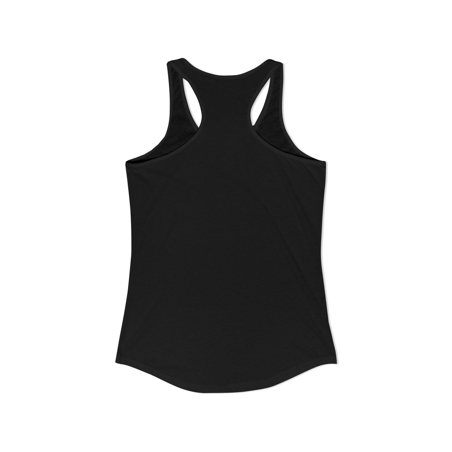 Feral Blue Oval Women's Ideal Racerback Tank