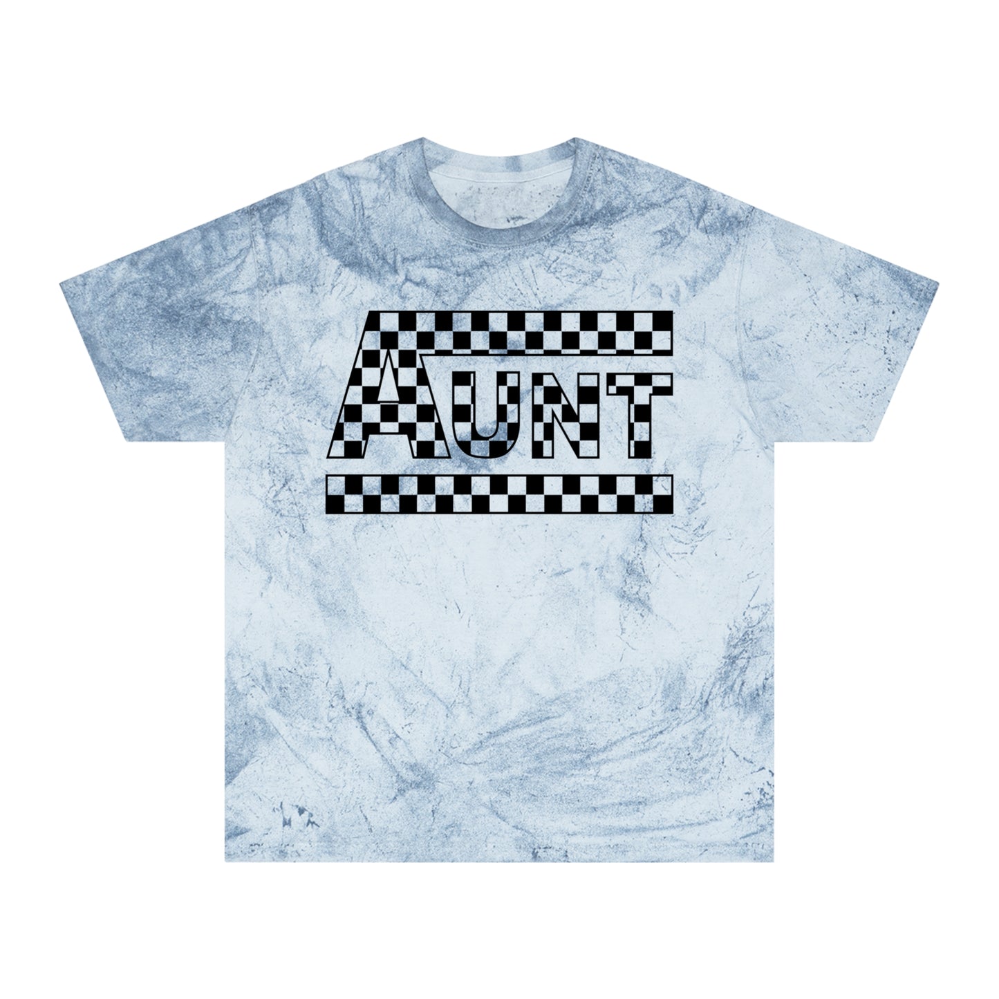 Checkered Aunt Comfort Colors Unisex Color Blast T-Shirt