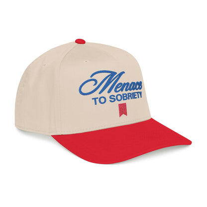 Menace To Sobriety Mid Profile Baseball Cap