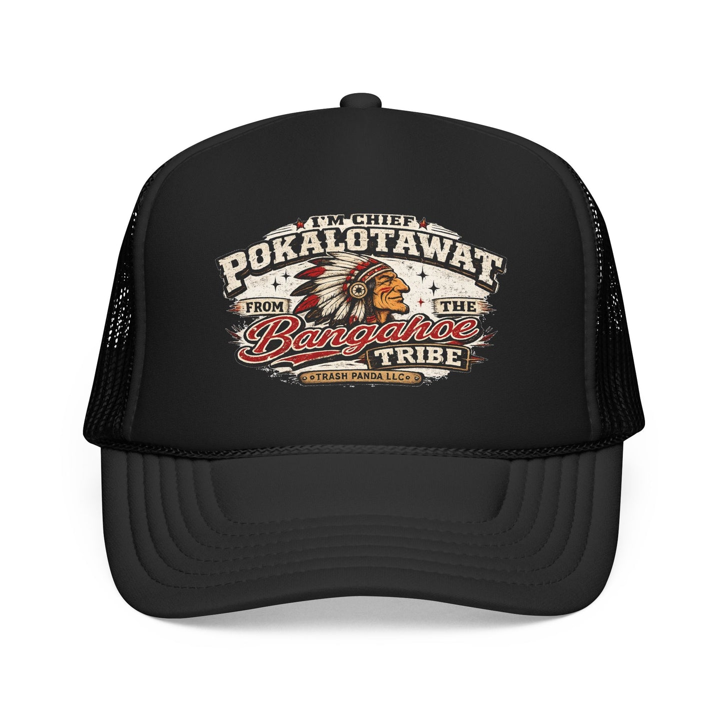 CHIEF POKALOTA Foam Trucker Hat (Printed)