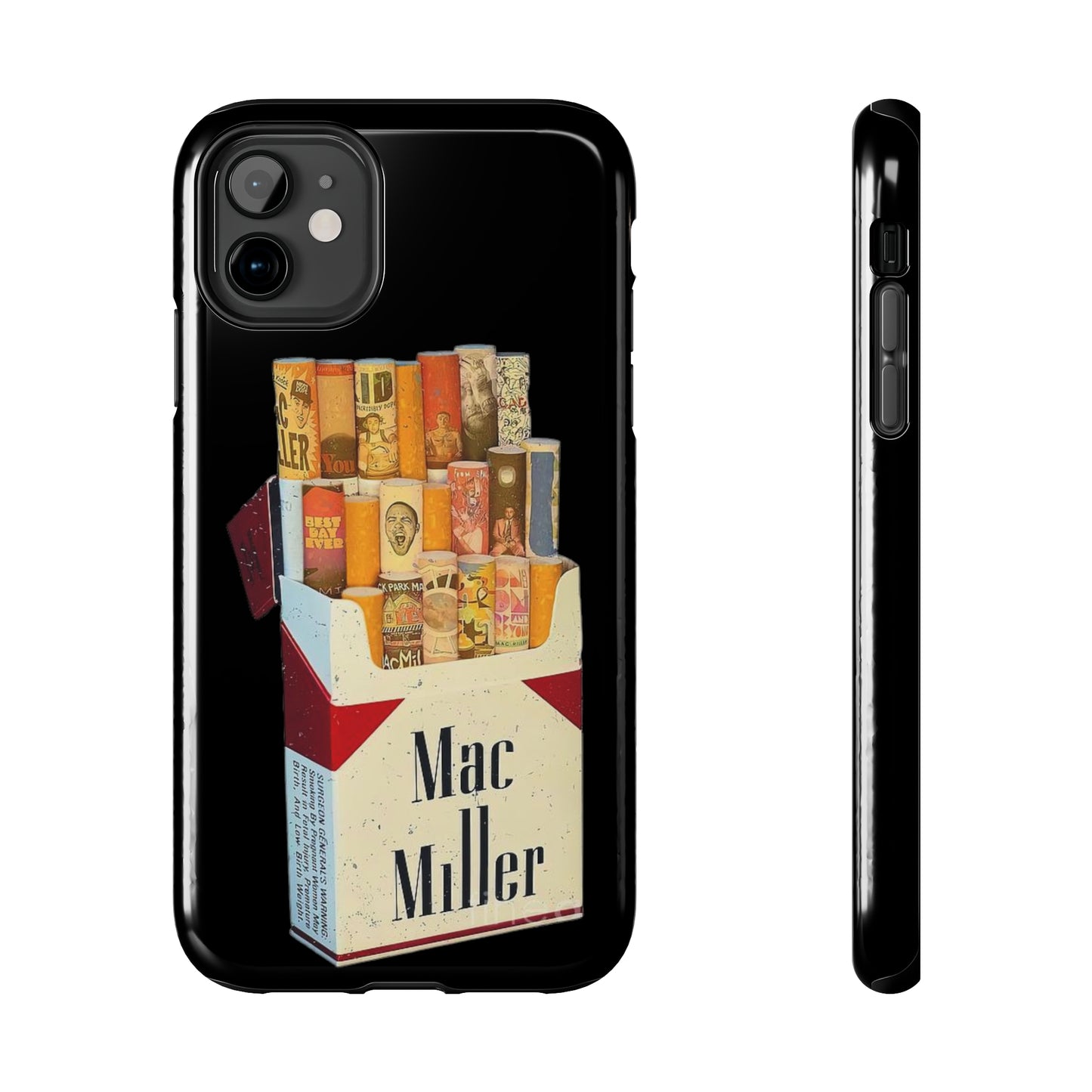 Mac Miller Vintage 90s Tough iPhone Cases