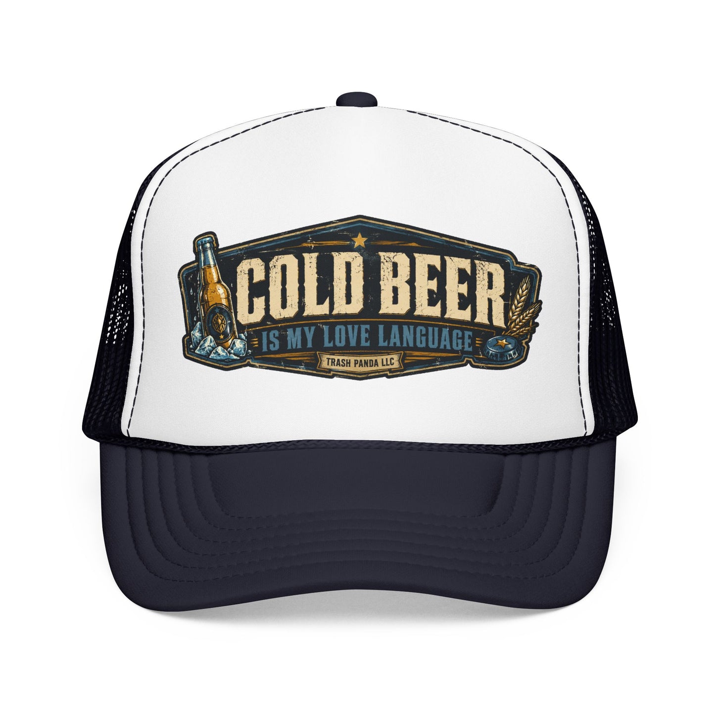 Cold Beer Foam Trucker Hat (Printed)