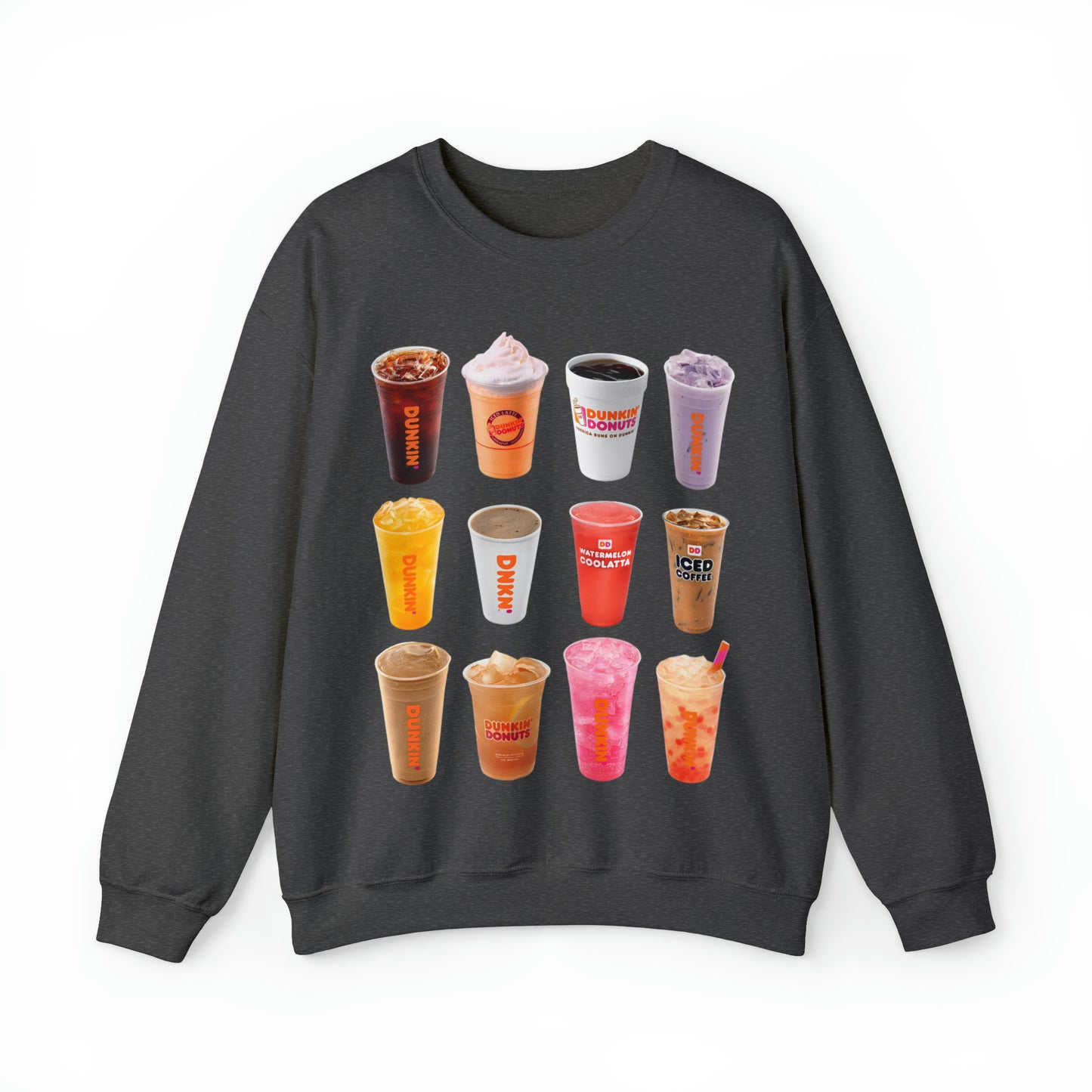 Dunkin' Coffee Sweatshirt Unisex Heavy Blend™ Crewneck Sweatshirt