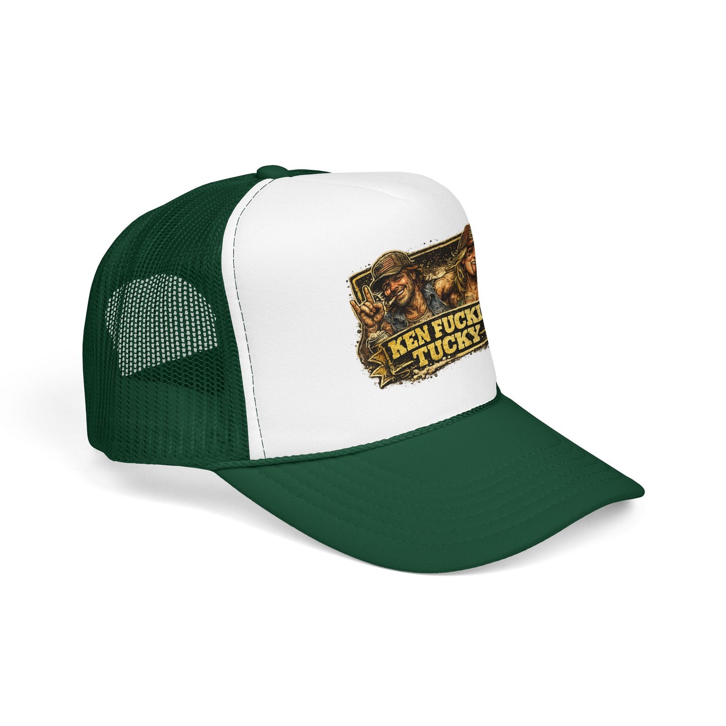 Ken Fn' Tucky Foam Trucker Hat (Printed)