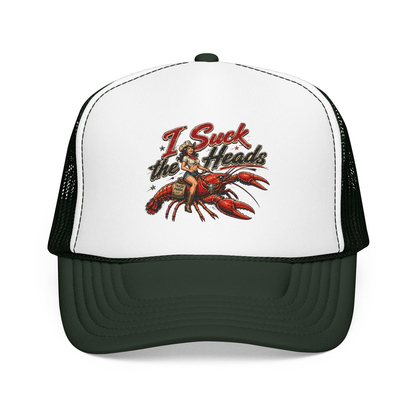 I Suck The Heads Foam Trucker Hat (Printed)