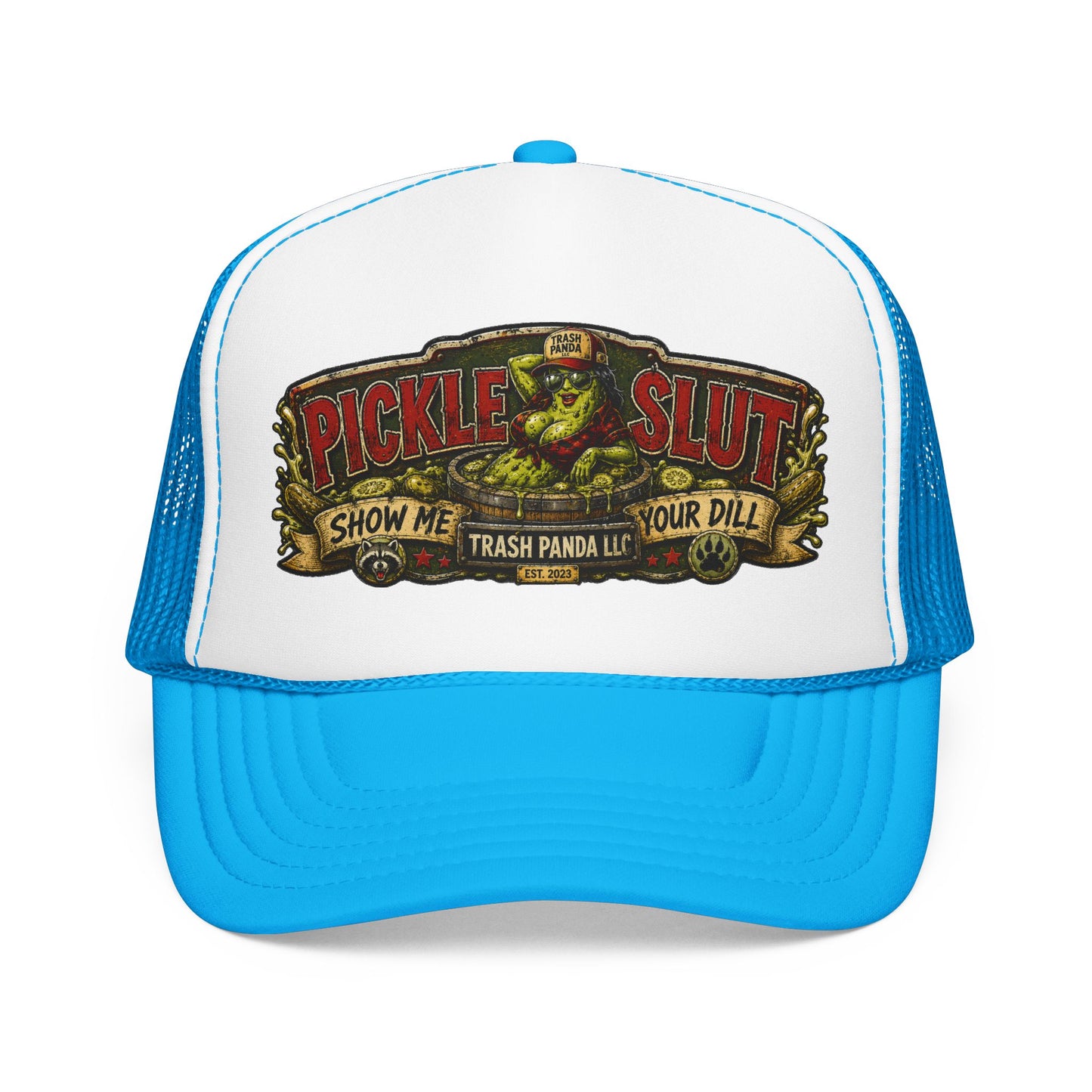 Pickle Sl*t Foam Trucker Hat (Printed)
