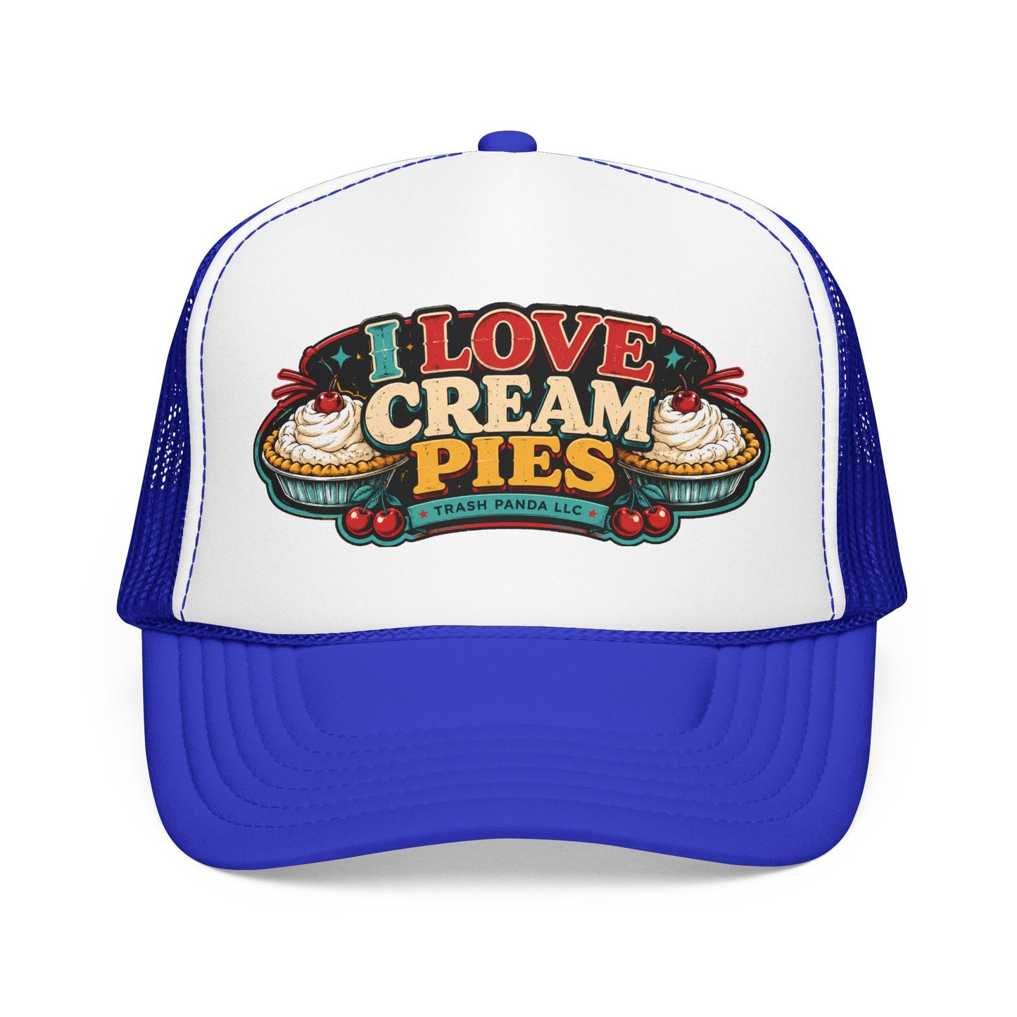 Cream Pies Foam Trucker Hat (Printed)