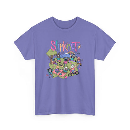 Colorful Metal Band Tee