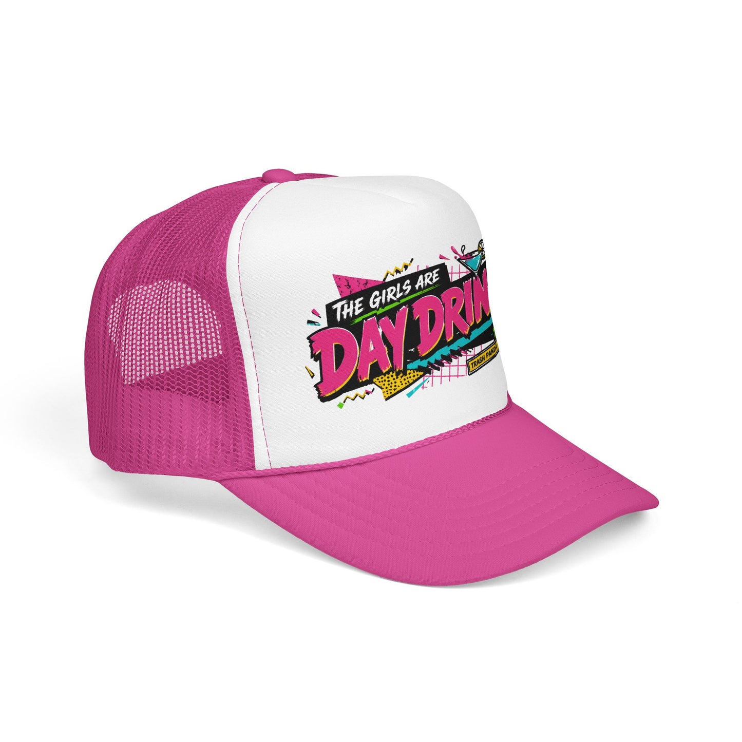Day Drinking Foam Trucker Hat (Printed)
