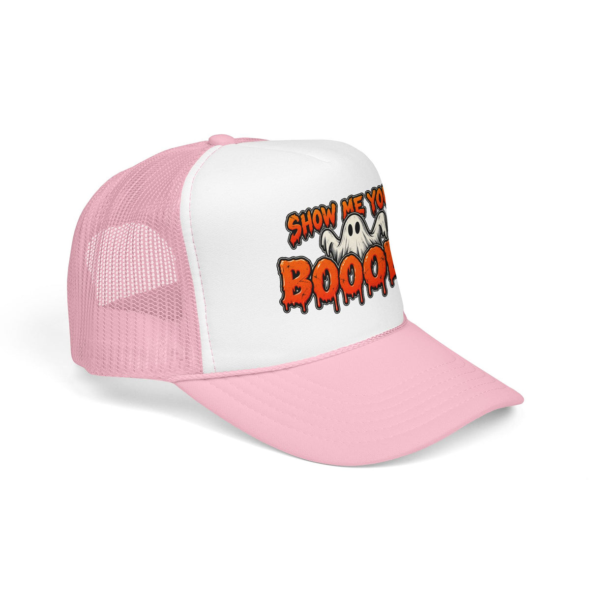 Show Me Your Booobs Foam Trucker Hat (Printed)