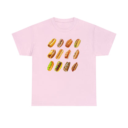 Hotdog Unisex Heavy Cotton Tee