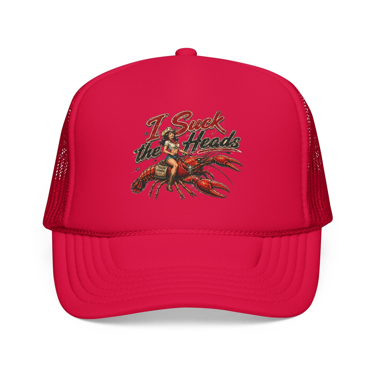 I Suck The Heads Foam Trucker Hat (Printed)