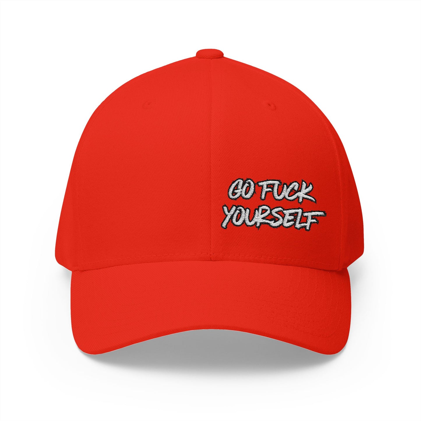 Go F Yourself Embroidered FlexFit Hat