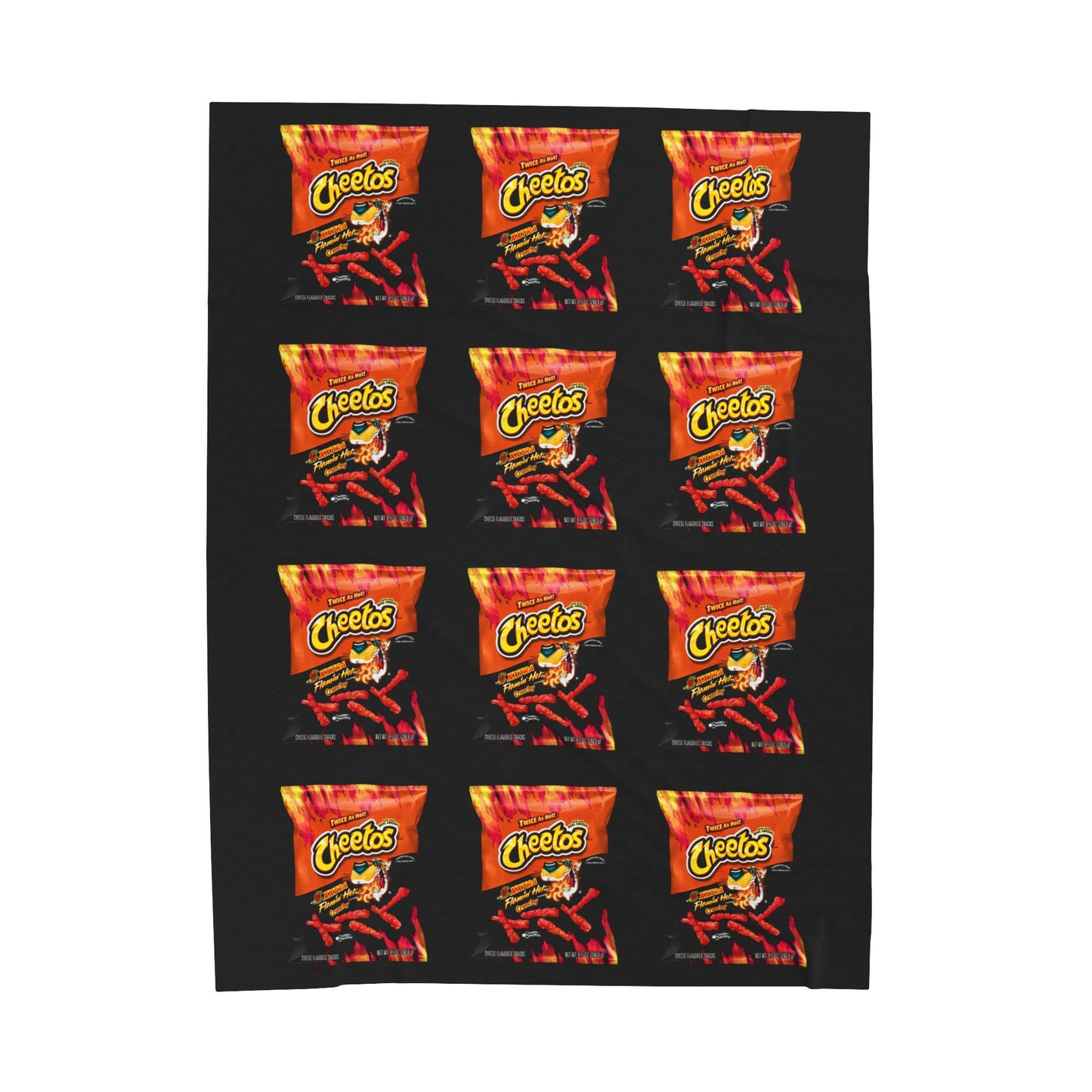 Flamin' Hot Cheetos Velveteen Plush Blanket