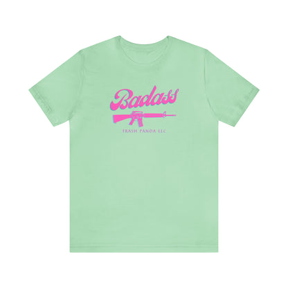 Bad*ss Barbie Unisex Jersey Short Sleeve Tee