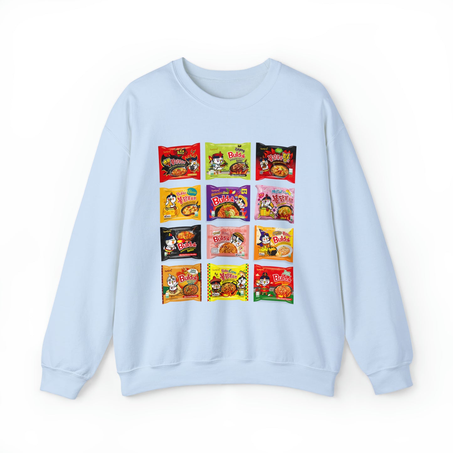 Korean Roman Noodle Sweatshirt Unisex Heavy Blend™ Crewneck Sweatshirt