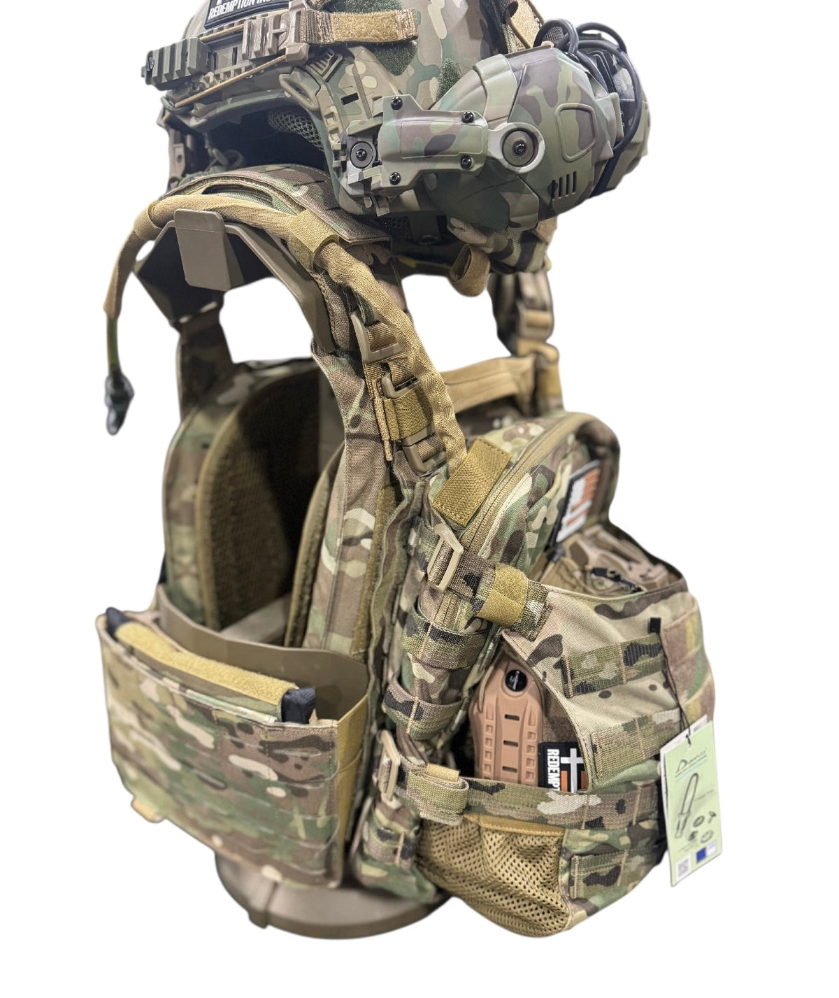 FULL KIT COMBO Crusader 2.0 V4 Armor COMBO PACKAGE LIGHTWEIGHT LEVEL IV (2) 10x12 Front/Back Plates, Mission Plate Carrier Bag