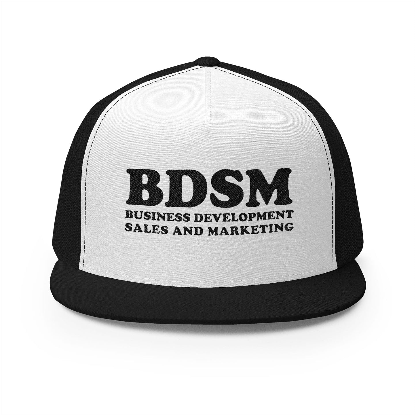 BDSM 5 Panel Trucker Cap (Embroidery)