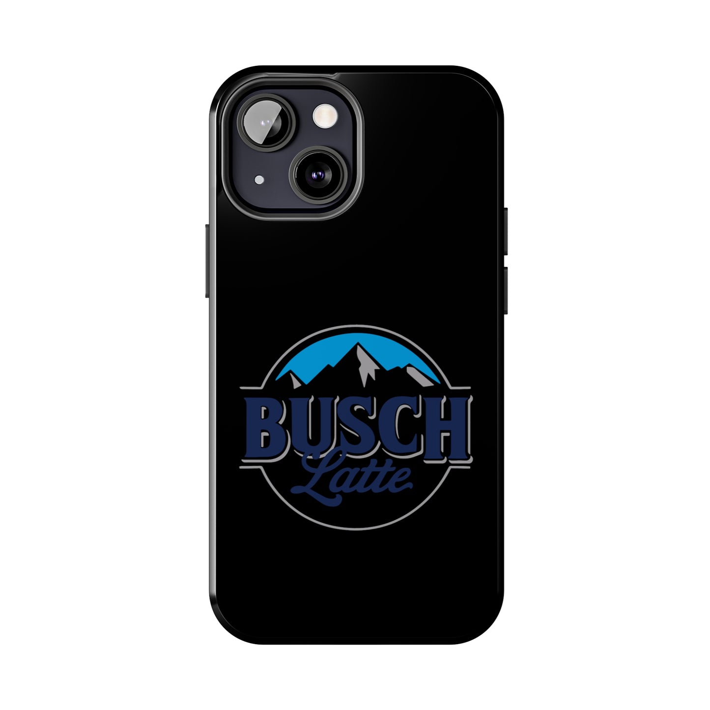 Busch Latte Blk Tough iPhone Cases