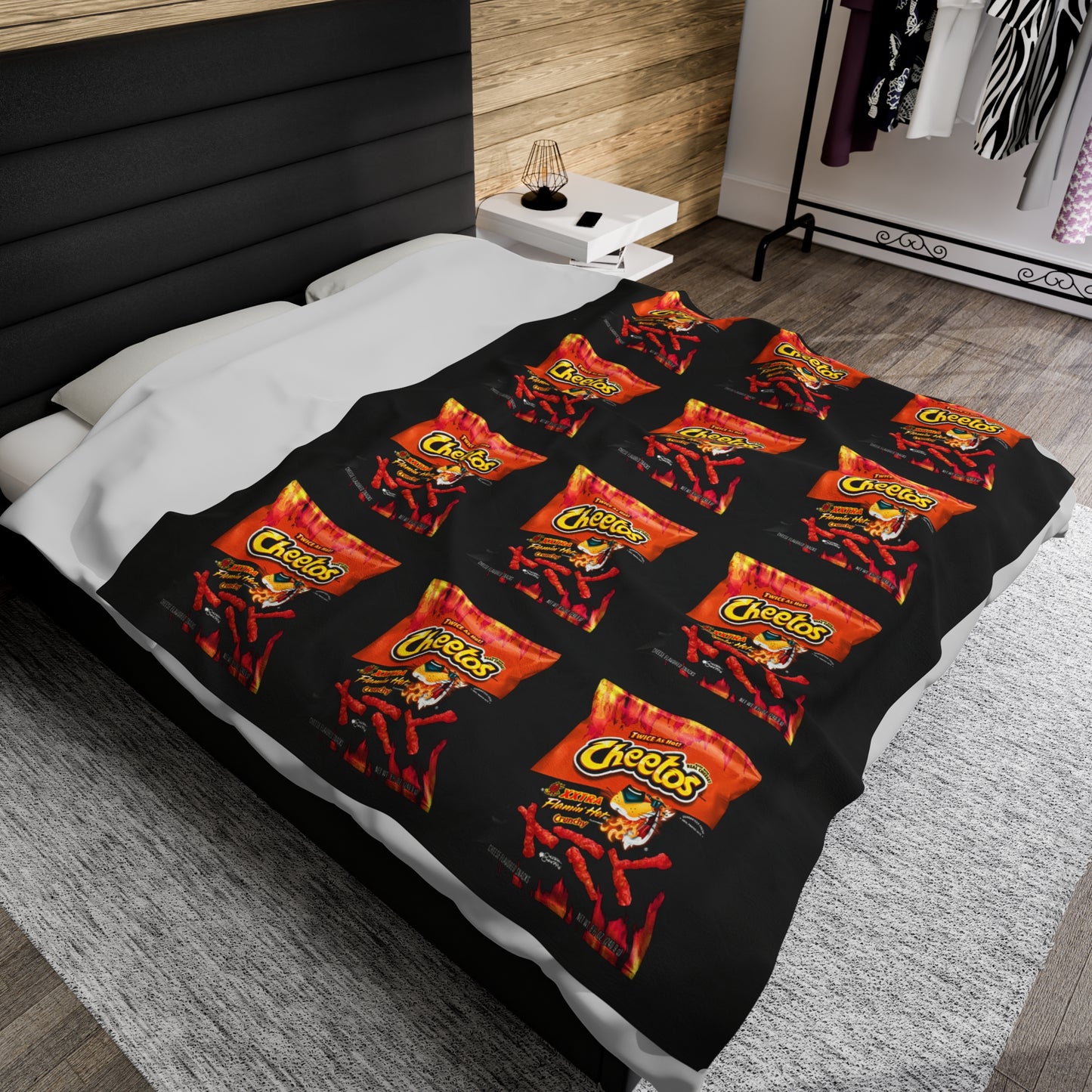 Flamin' Hot Cheetos Velveteen Plush Blanket