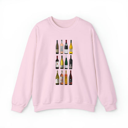 Wine Sweatshirt Unisex Heavy Blend™ Crewneck Sweatshirt