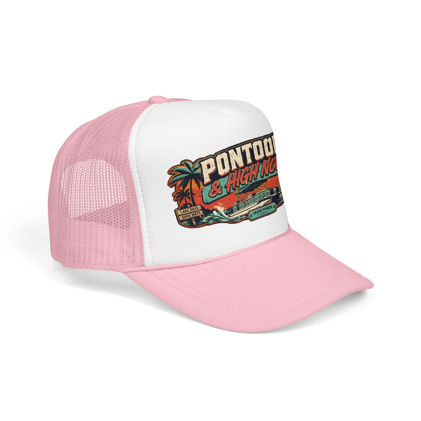 Pontoons & High Noons Foam Trucker Hat (Printed)