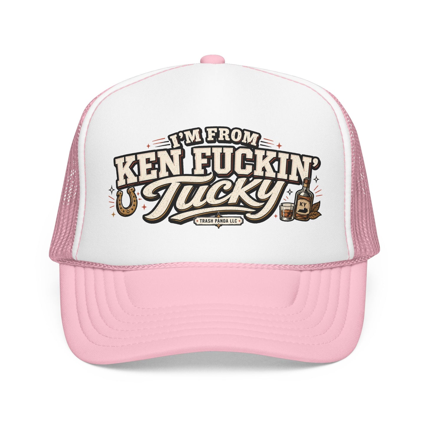 I'm From Ken Fn' Tucky Foam Trucker Hat (Printed)