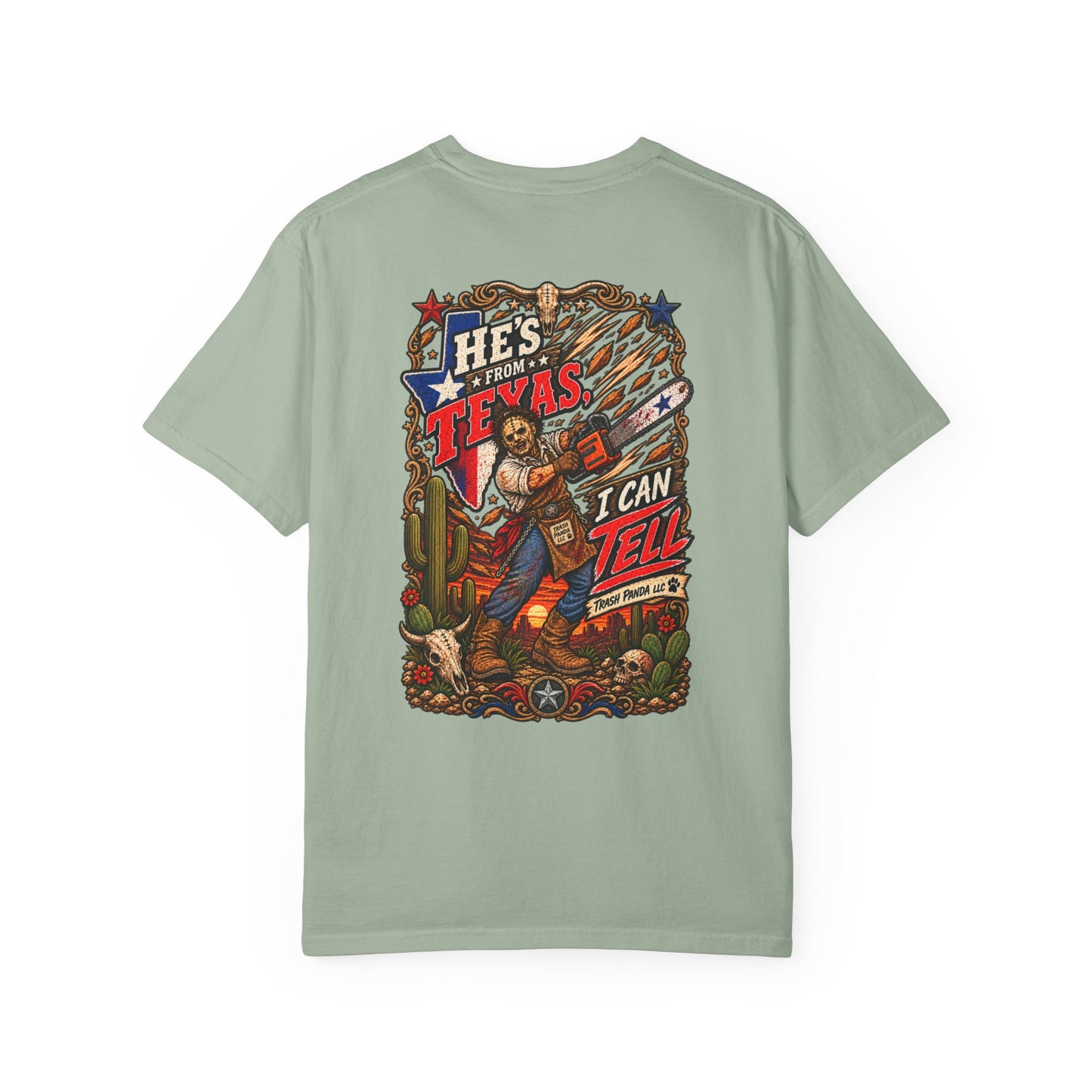 He's From Texas Comfort Colors T-shirt