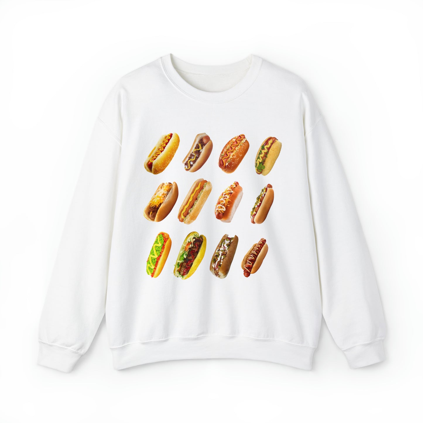 Hotdog Sweatshirt Unisex Heavy Blend™ Crewneck Sweatshirt