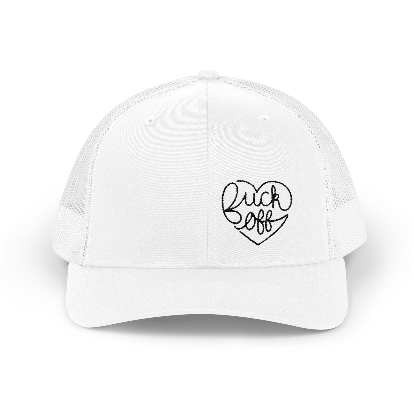 F*CK OFF Heart (Ladies) Snapback Trucker Cap