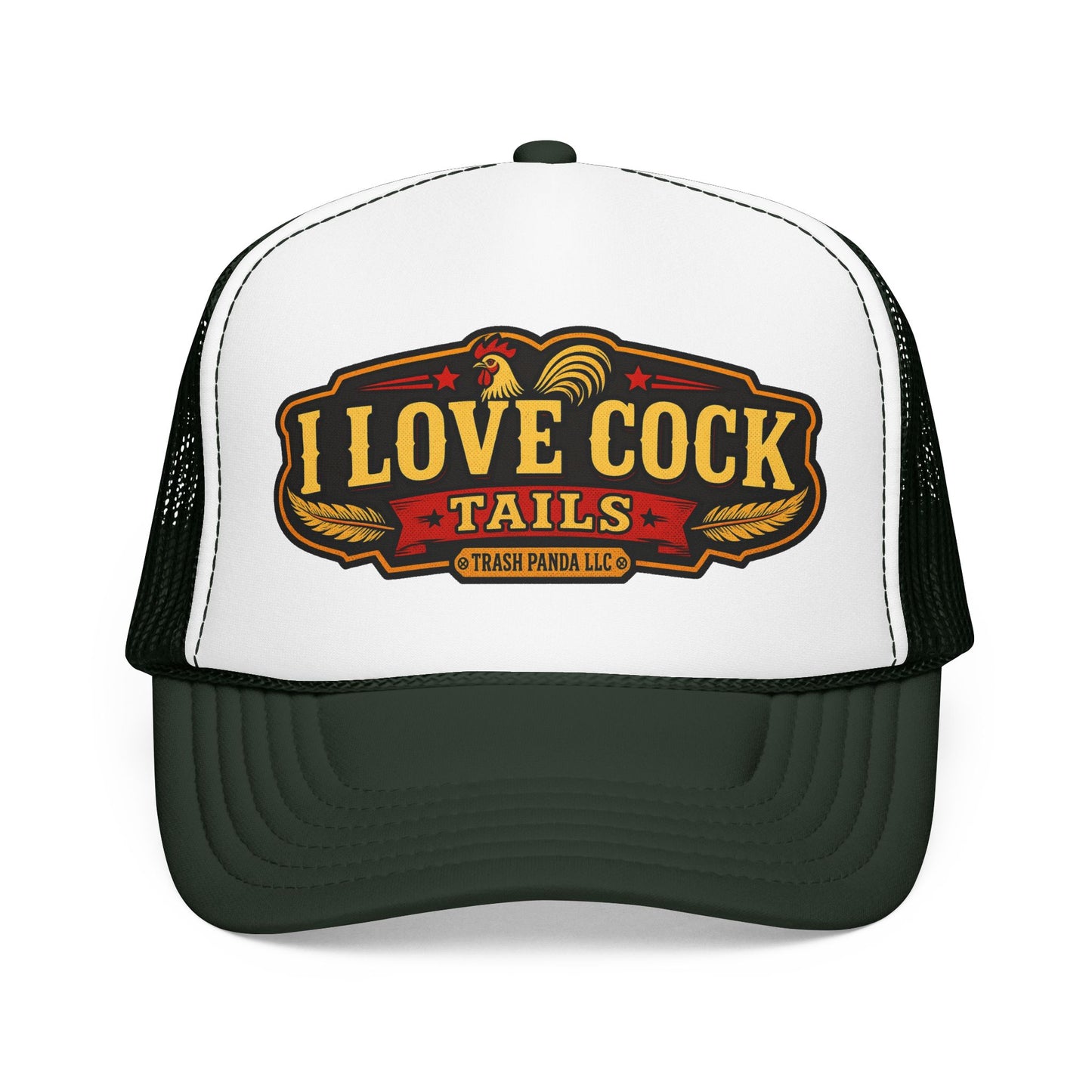 I Love Cocktails Foam Trucker Hat (Printed)