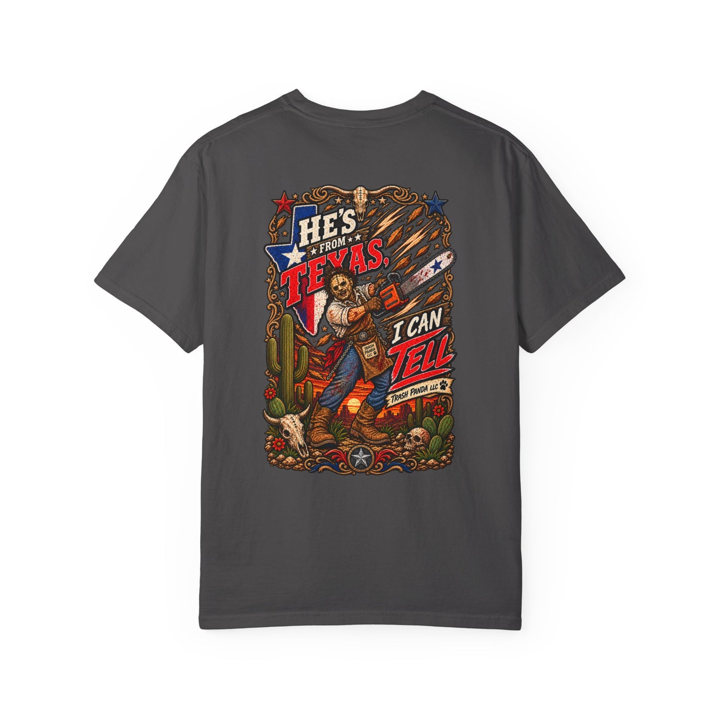 He's From Texas Comfort Colors T-shirt