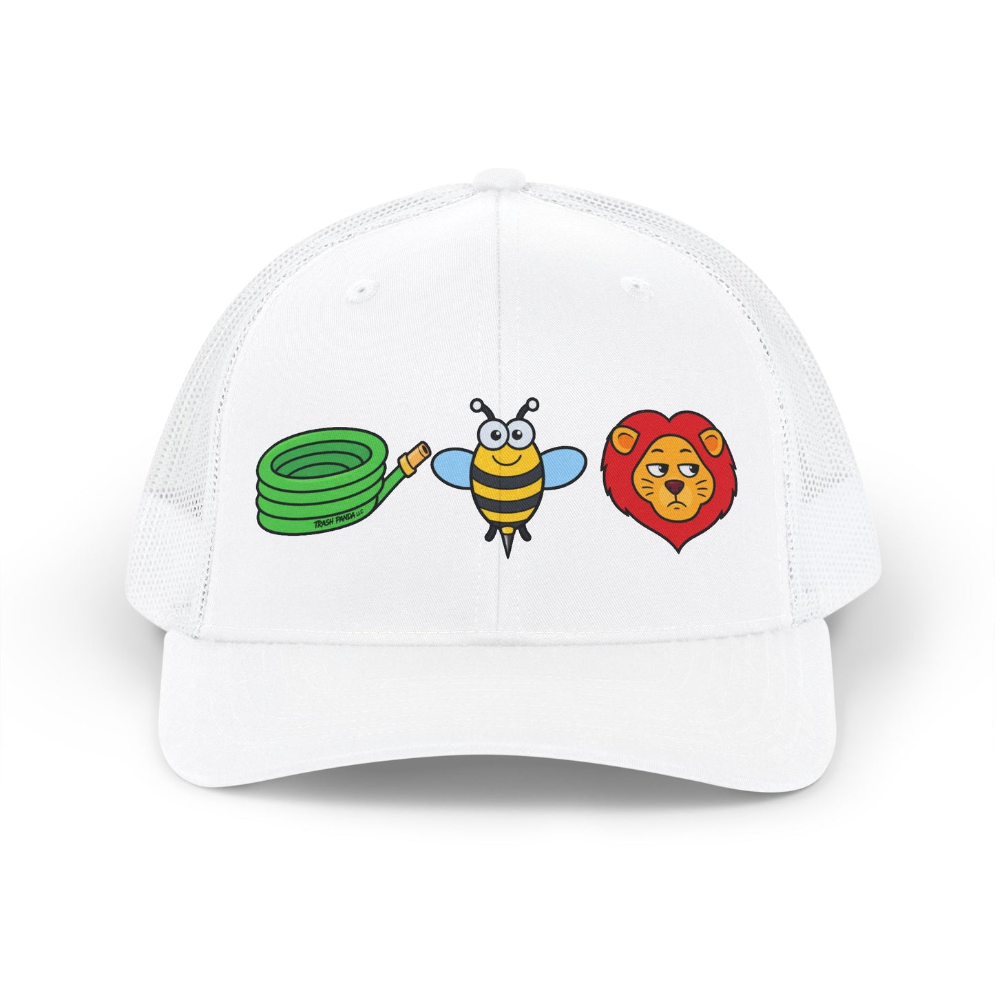 Hose Bee Lion Richardson 112 Snapback Trucker Cap (Printed)