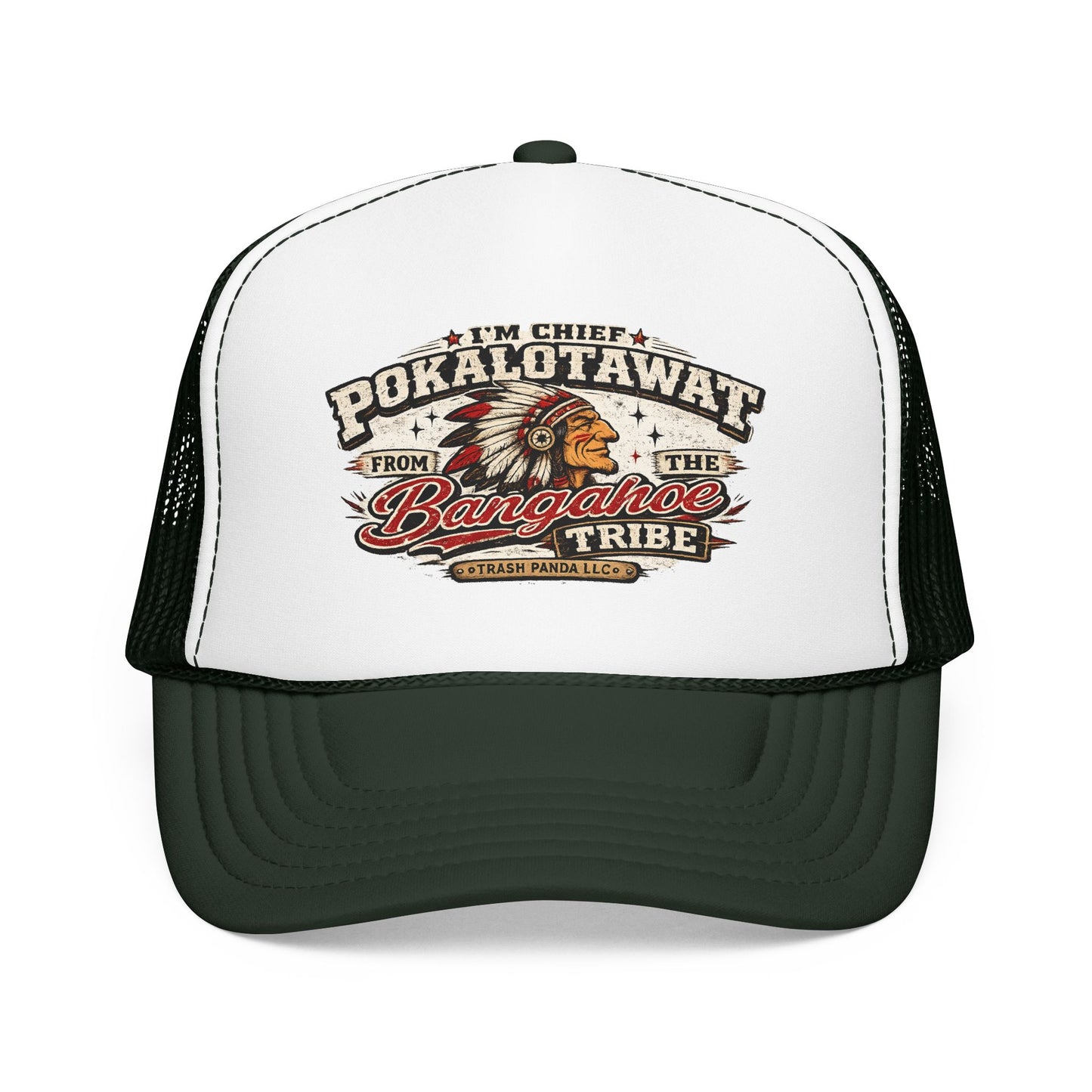 CHIEF POKALOTA Foam Trucker Hat (Printed)