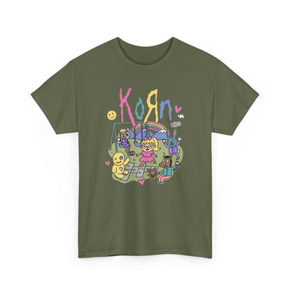 Korn Colorful Metal Band Tee