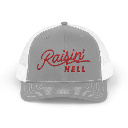 Raisin' Hell Richardson 112 Snapback Trucker Cap